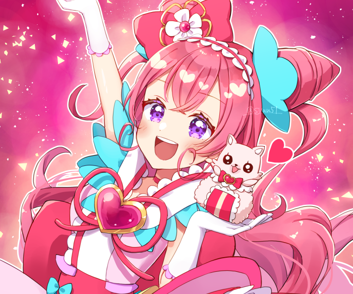 Cure Precious and Kome-Kome from Delicious Party♡Precure