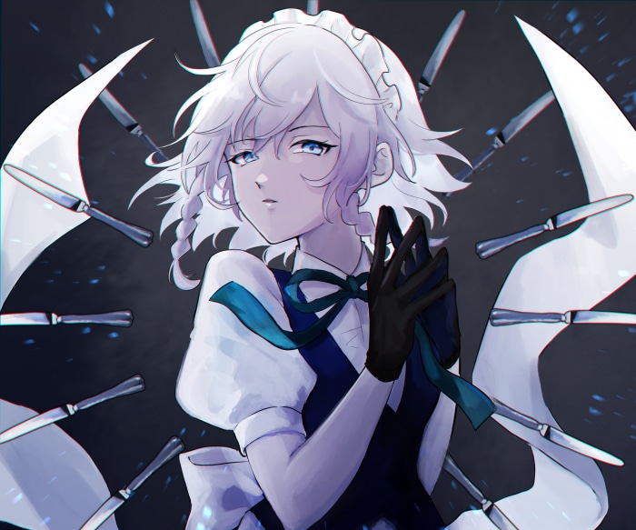 Sakuya Izayuna from Touhou