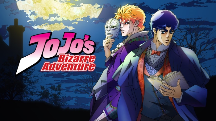 Jonathan Joestar and Dio Brando from JoJo's Bizarre Adventure