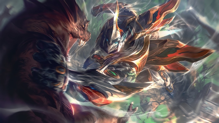 Sett from League of Legends 4K
