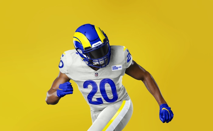 Los Angeles Rams player with number 20