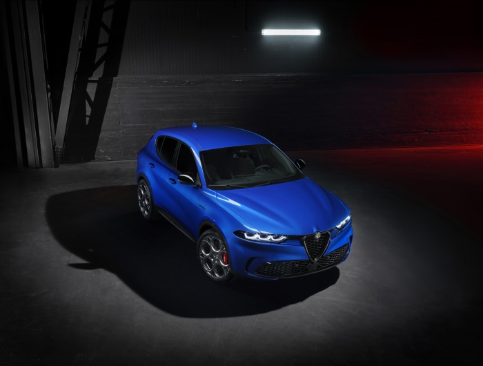 Blue Alfa Romeo Tonale SUV