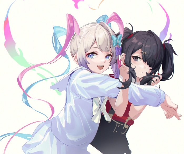 Ame-chan and OMGkawaiiAngel-chan from Needy Girl Overdose