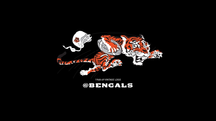Cincinnati Bengals 1968-69 Vintage Logo