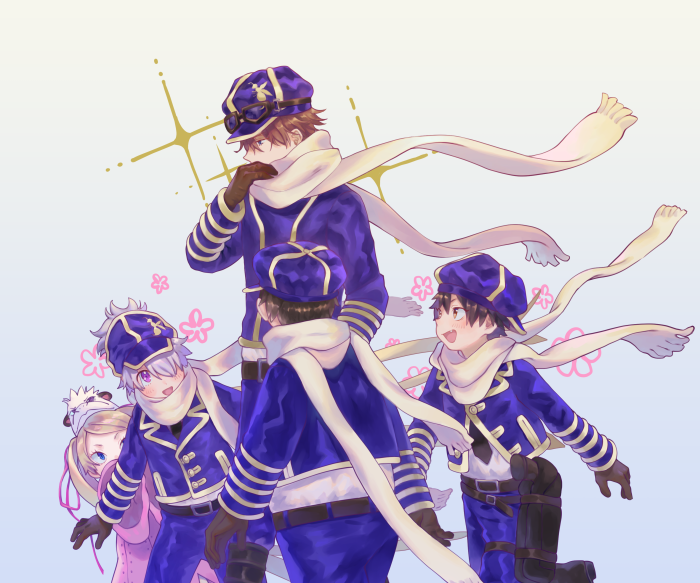 Characters from Tegami Bachi