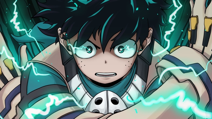 Izuku Midoriya from My Hero Academia