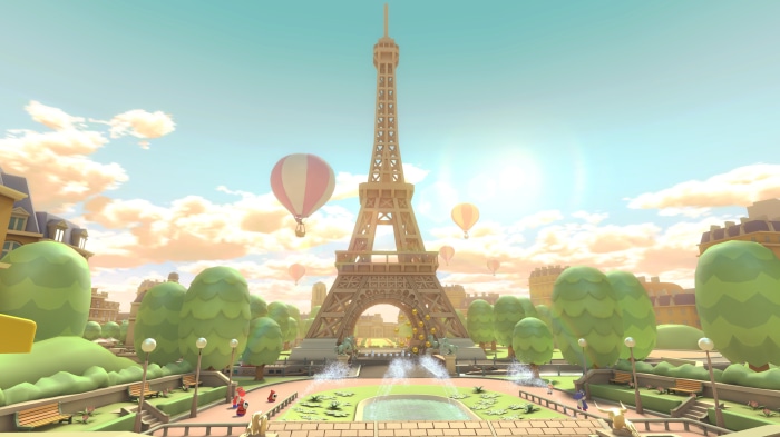 Mario Kart 8 Deluxe Paris Promenade 4K