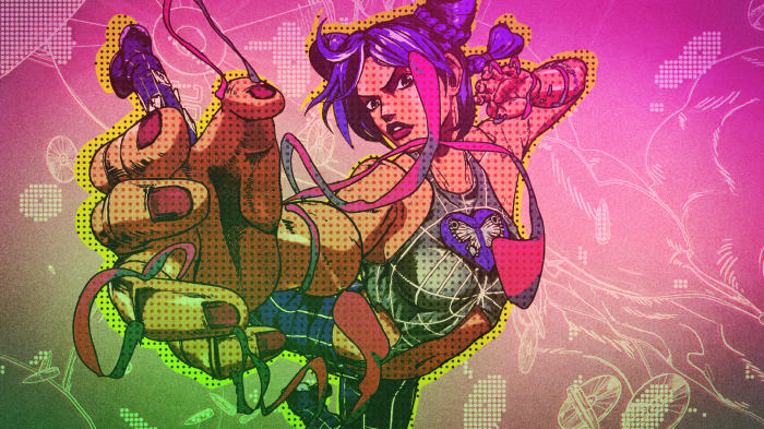 Jolyne Cujoh from Jojo's Bizarre Adventure