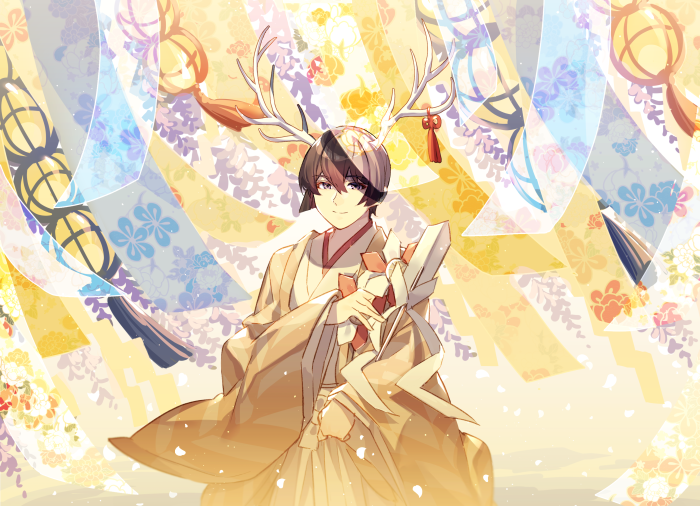 Japan from Hetalia with Antlers