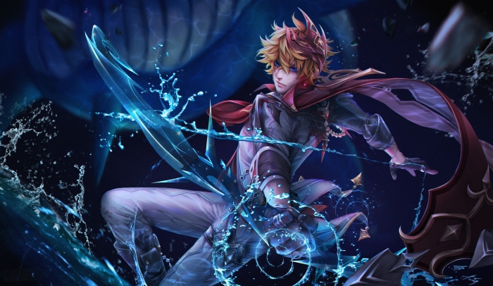 Tartaglia Childe from Genshin Impact 4K