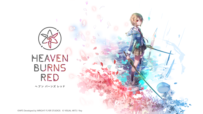 Heaven Burns Red game logo and character