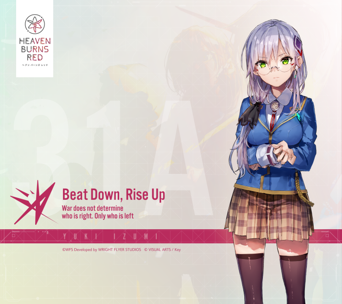 Yuki Izumi from Heaven Burns Red