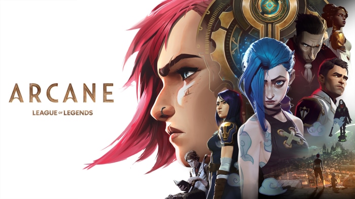 Arcane League of Legends characters Vi, Jinx, Silco, Jayce, Mel