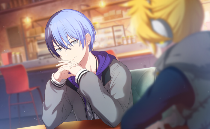 Aoyagi Touya and Len Kagamine from Project Sekai