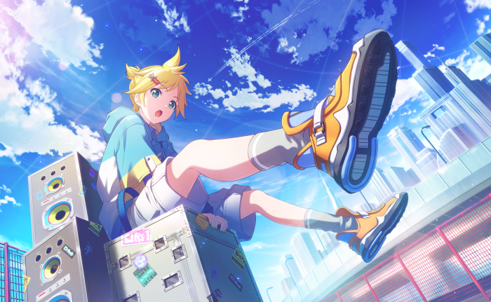 Len Kagamine from Project Sekai: Colorful Stage! Feat. Hatsune Miku