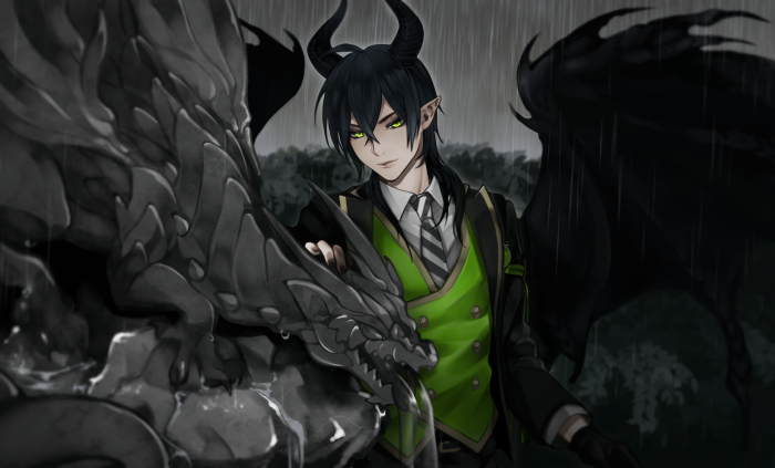 Malleus Draconia from Twisted Wonderland