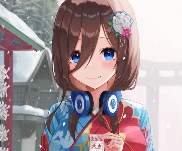 Miku Nakano from The Quintessential Quintuplets