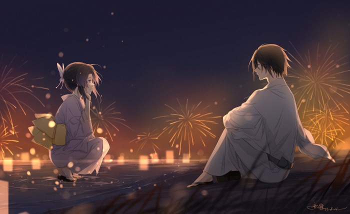 Shinobu Kochou and Giyuu Tomioka from Demon Slayer 4K