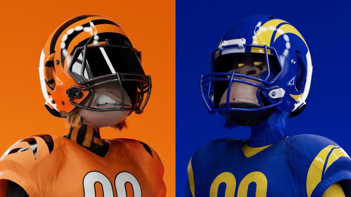Cincinnati Bengals vs. Los Angeles Rams Super Bowl LVI
