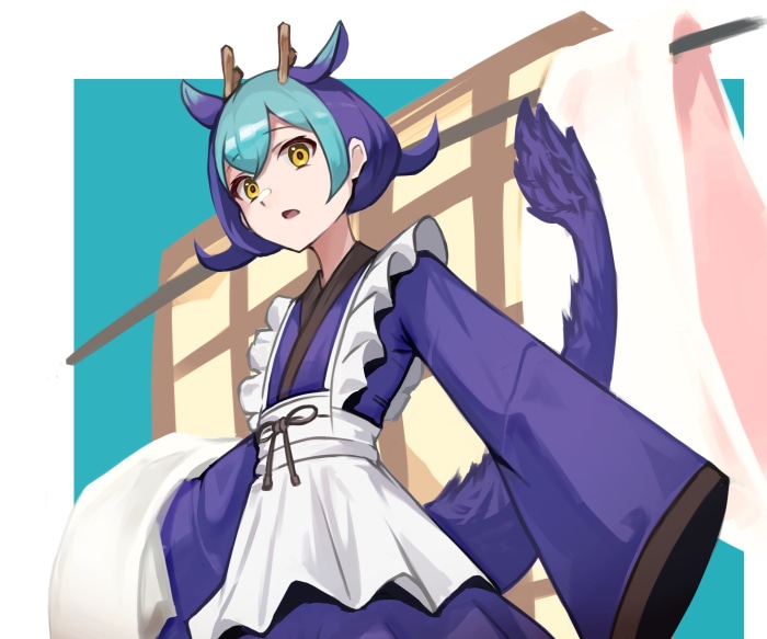 Dragonmaid Laundry from Yu-Gi-Oh!
