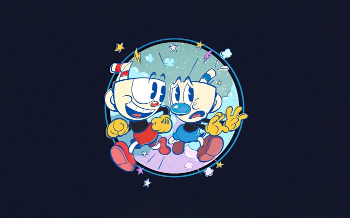 Cuphead and Mugman from The Cuphead Show