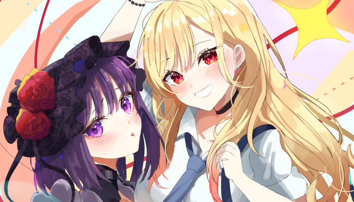 Marin Kitagawa and Wakana Gojo from My Dress-Up Darling