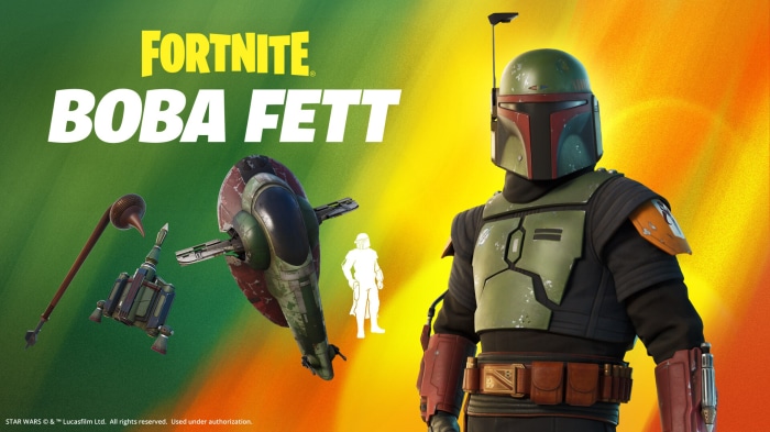 Fortnite Boba Fett skin and items