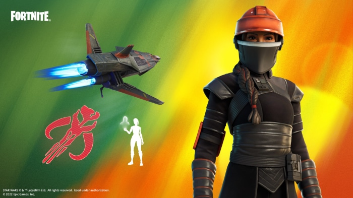 Fennec Shand from Star Wars in Fortnite