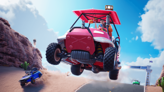 Fortnite 4K: Dune Buggy Race