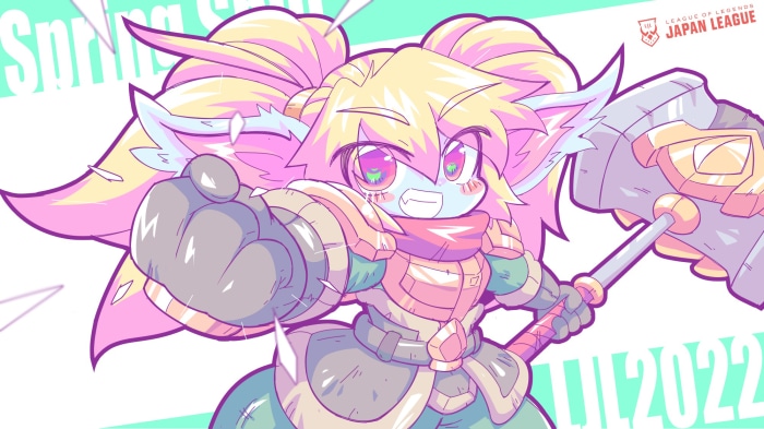 Poppy from League of Legends Japan League 2022