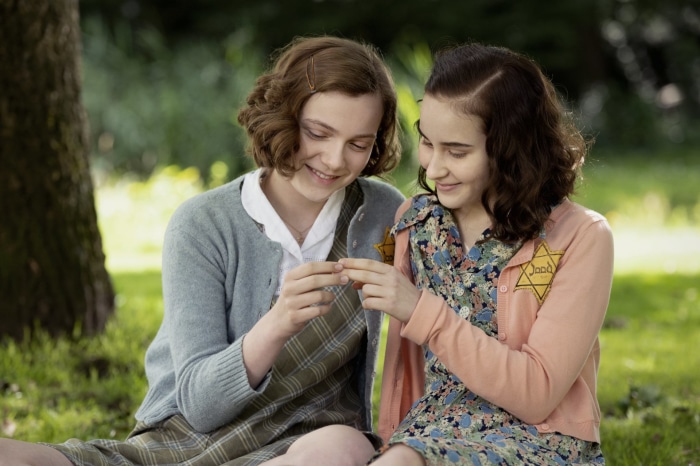 Anne Frank and Hannah Goslar in My Best Friend Anne Frank
