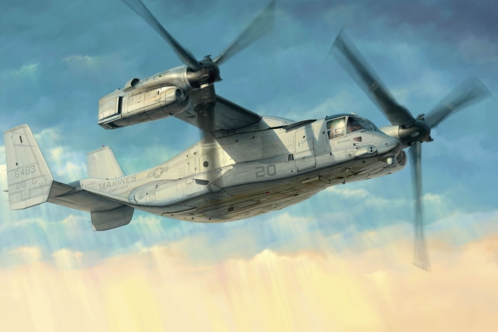 Bell Boeing V-22 Osprey Tiltrotor Aircraft