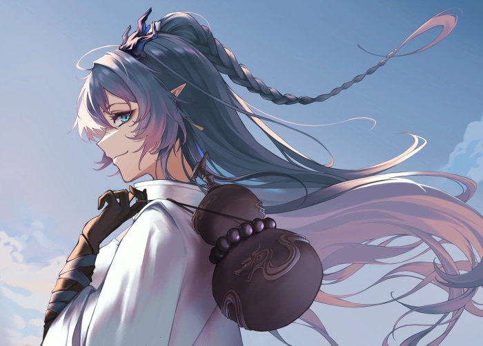 Ling from Arknights 4K
