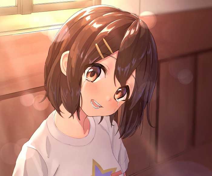 Yui Hirasawa from K-ON! crying