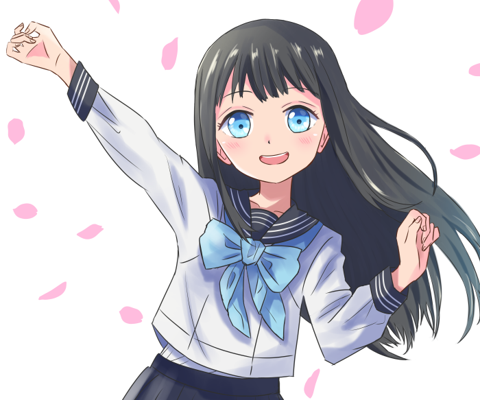 Komichi Akebi from Akebi's Sailor Uniform 4K