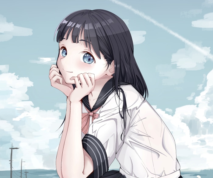 Komichi Akebi from Akebi's Sailor Uniform