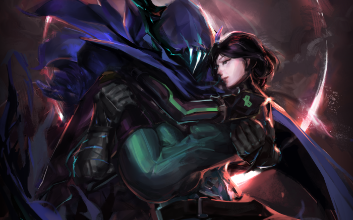 Omen and Viper from Valorant