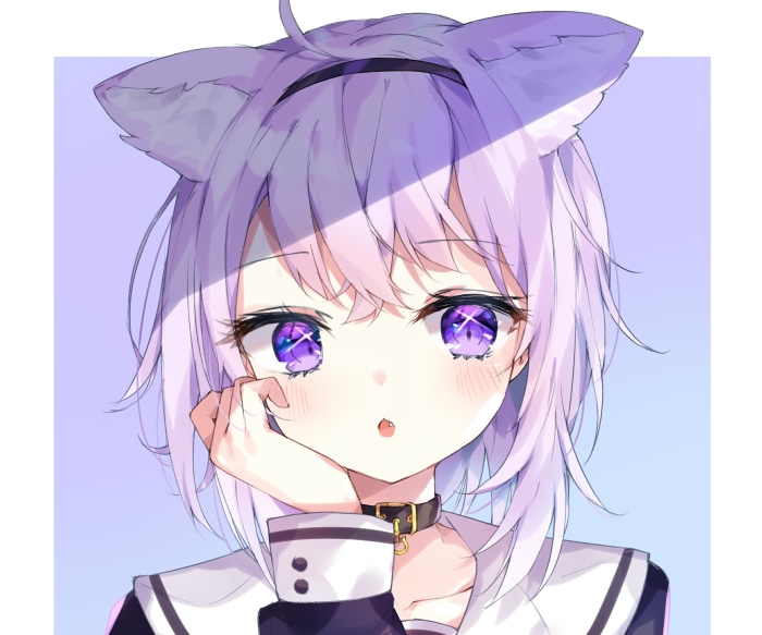 Nekomata Okayu from Hololive