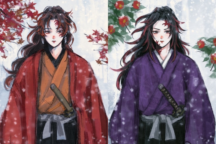 Yoriichi and Michikatsu Tsugikuni in Winter