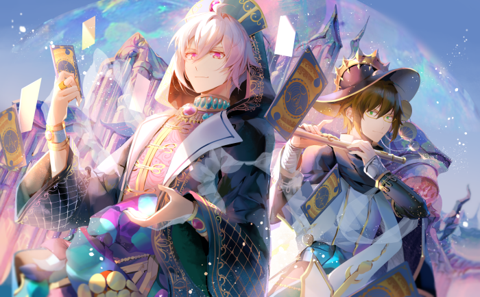 Yamato Nikaido and Tenn Kujo from IDOLiSH7