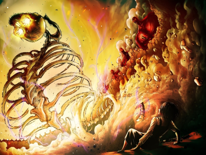 The Rumbling from Attack On Titan