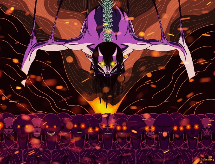 The Rumbling from Attack On Titan