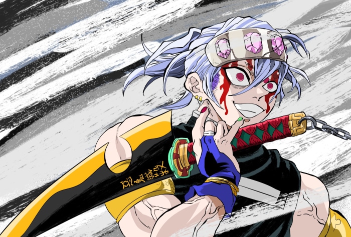 Tengen Uzui from Demon Slayer: Kimetsu No Yaiba