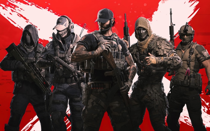 CrossfireX characters with weapons