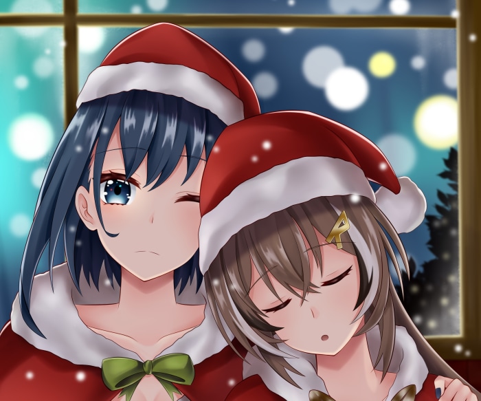 Nanashi Mumei and Ouro Kronii from Hololive