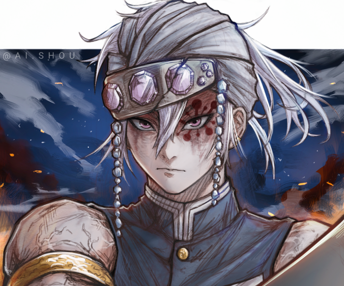 Tengen Uzui from Demon Slayer: Kimetsu No Yaiba