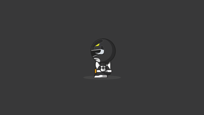 Black Ranger from Power Rangers