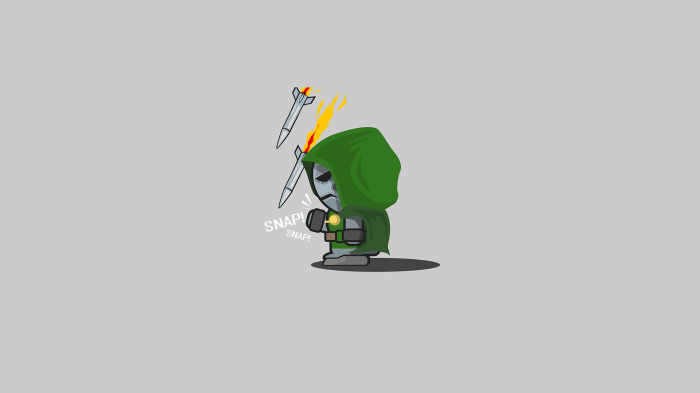 Doctor Doom with missiles