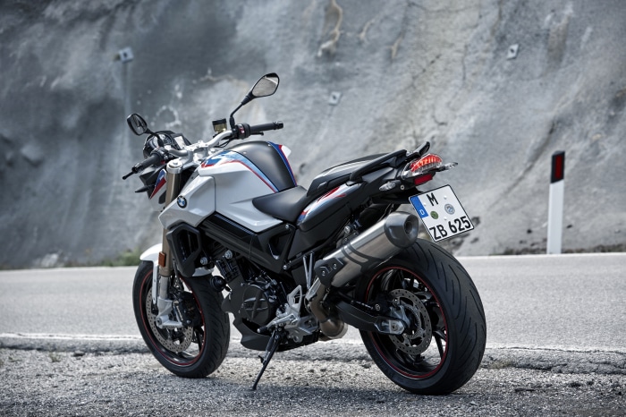 BMW F800R motorcycle 4K