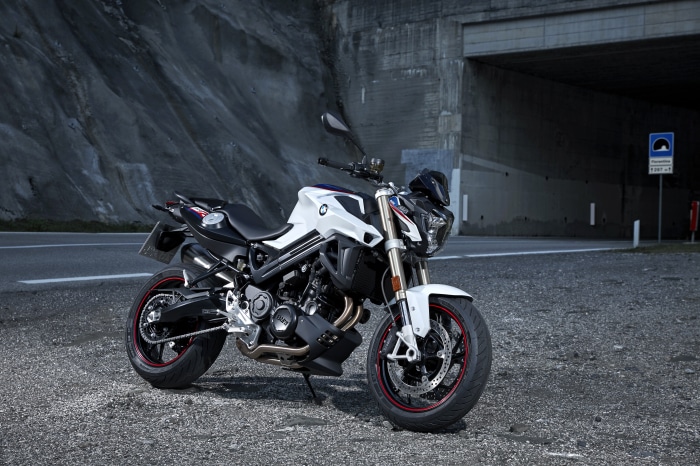 BMW F800R motorcycle 4K